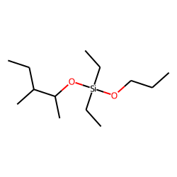 Silane, diethyl(3-methylpent-2-yloxy)propoxy-