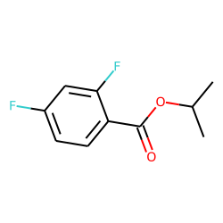 2,4-Difluorobenzoic acid, isopropyl ester