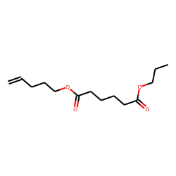 Adipic acid, pent-4-enyl propyl ester