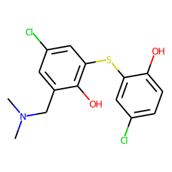 6-(Dimethylaminomethyl)-2,2'-thio-bis-(4-chlorophenol)