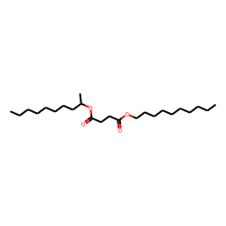 Succinic acid, decyl 2-decyl ester