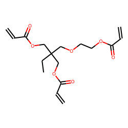 EO-TMPTA (Acrylic acid 2-(2-acryloyloxy-ethoxymethyl)-2-acryloyloxymethyl-butyl ester)
