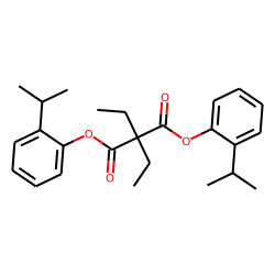 Diethylmalonic acid, di(2-isopropylphenyl) ester