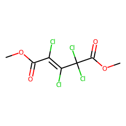Dimethyl 2,3,4,4-tetrachloro-2-pentenedioate