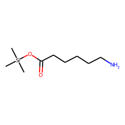 Hexanoic acid, 6-amino, mono-TMS