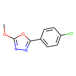 2-(4-Chlorophenyl)-5-methoxy-1,3,4-oxadiazole