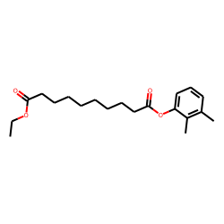 Sebacic acid, 2,3-dimethylphenyl ethyl ester