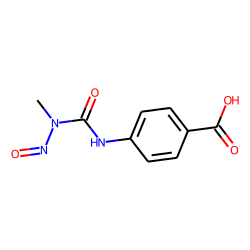 Benzoic acid, p-(3-methyl-3-nitrosoureido)-