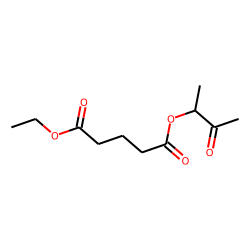 Glutaric acid, ethyl 3-oxobut-2-yl ester