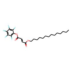 Fumaric acid, pentafluorophenyl tetradecyl ester