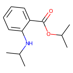 Benzoic acid, 2-isopropylamino-, isopropyl ester