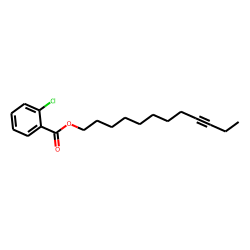 2-Chlorobenzoic acid, dodec-9-ynyl ester