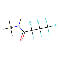 Heptafluorobutanamide, N-methyl-N-trimethylsilyl
