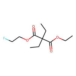 Diethylmalonic acid, ethyl 2-fluoroethyl ester