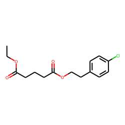 Glutaric acid, 2-(4-chlorophenyl)ethyl ethyl ester