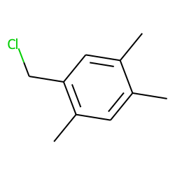Benzene, 1-(chloromethyl)-2,4,5-trimethyl-