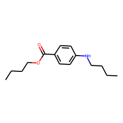 Butyl p-butylaminobenzoate