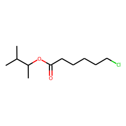 6-Chlorohexanoic acid, 3-methylbut-2-yl ester