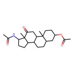 5Beta-androstan-12-one,17beta-acetamido-3alpha-hydroxy-,acetate