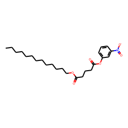 Glutaric acid, 3-nitrophenyl tridecyl ester