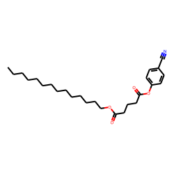 Glutaric acid, 4-cyanophenyl tetradecyl ester