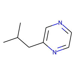 Pyrazine, (2-methylpropyl)-