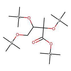 2-C-Methylerythronic acid, tris-TMS