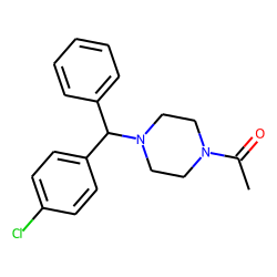 Hydroxizine M (N-desalkyl), acetylated