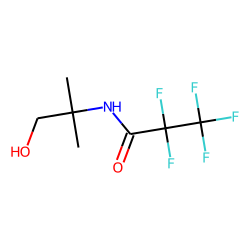 2-Amino-2-methylpropan-1-ol, N-pentafluoropropionyl