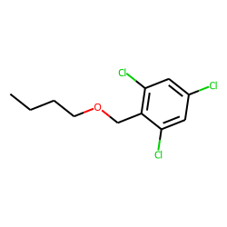 2,4,6-Trichlorobenzyl alcohol, n-butyl ether