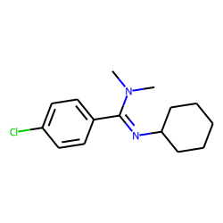 N,N-Dimethyl-N'-cyclohexyl-p-chlorobenzamidine