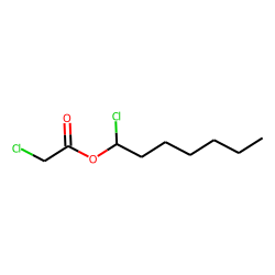 1-chloroheptyl chloroacetate