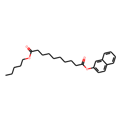 Sebacic acid, 2-naphthyl pentyl ester