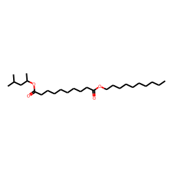 Sebacic acid, decyl 4-methylpent-2-yl ester