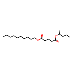 Glutaric acid, decyl 2-pentyl ester