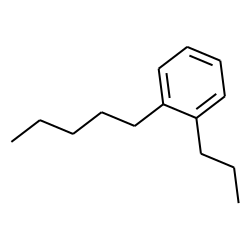 Benzene, 1-pentyl-2-propyl