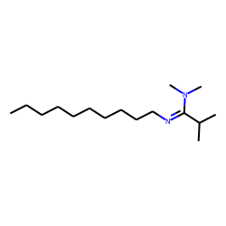 N,N-Dimethyl-N'-decyl-isobutyramidine