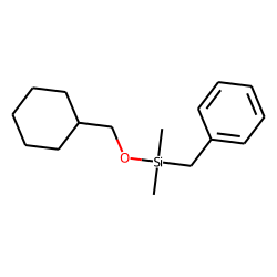 Cyclohexanemethanol, benzyldimethylsilyl ether