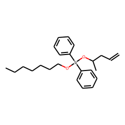 Silane, diphenylheptyloxy(pent-4-en-2-yloxy)-