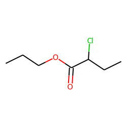 Butanoic acid, 2-chloro-, propyl ester