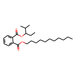 Phthalic acid, 2-methylpent-3-yl undecyl ester