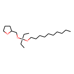 Silane, diethyldecyloxytetrahydrofurfuryloxy-