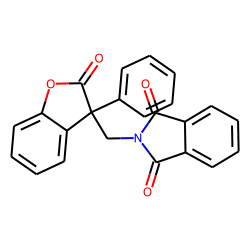 Phthalimide, n-[(2(3h)-oxo-3-phenyl-3-benzofuranyl)methyl]-