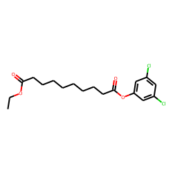Sebacic acid, 3,5-dichlorophenyl ethyl ester