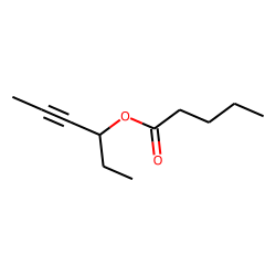 Valeric acid, hex-4-yn-3-yl ester