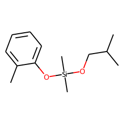 Silane, dimethyl(2-methylphenoxy)isobutoxy-