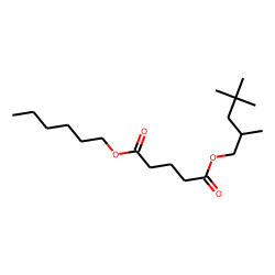 Glutaric acid, hexyl 2,4,4-trimethylpentyl ester