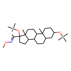 17(5«beta»)-OH-Pregnanolone, MO-TMS