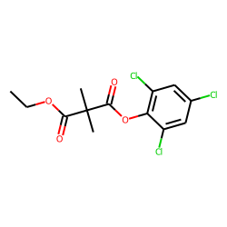 Dimethylmalonic acid, ethyl 2,4,6-trichlorophenyl ester