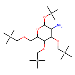 Glucose, 2-amino-2-deoxy, tetrakis-TMS